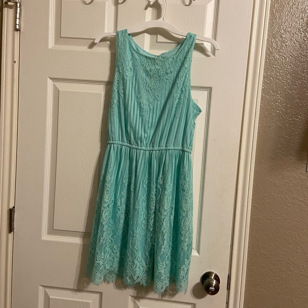 Turquoise Dress